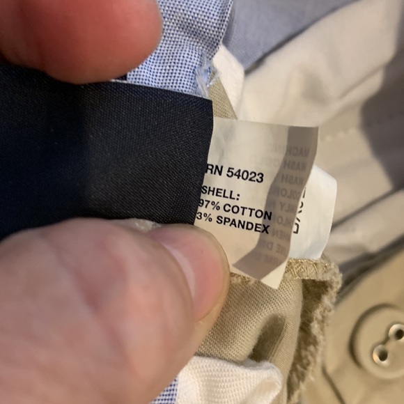 Gap original khaki colored pants with stretch and wide legs. Size 0 regular - Picture 8 of 9